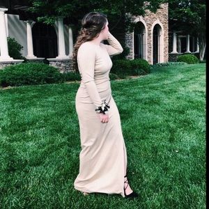 Gold Ralph Lauren gown